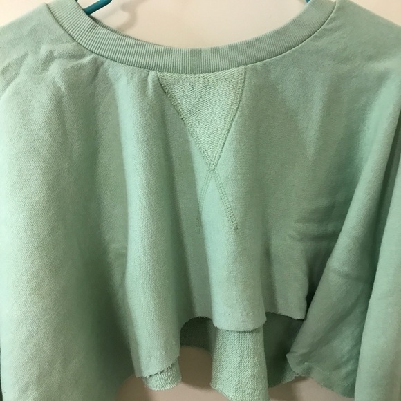*New* Niyama Sol crop kimono sweatshirt in mint size XS - Picture 4 of 13